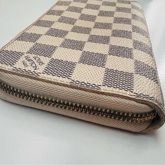 🔥LOUIS VUITTON Damier Azur Zippy Wallet - Picture 10 of 12